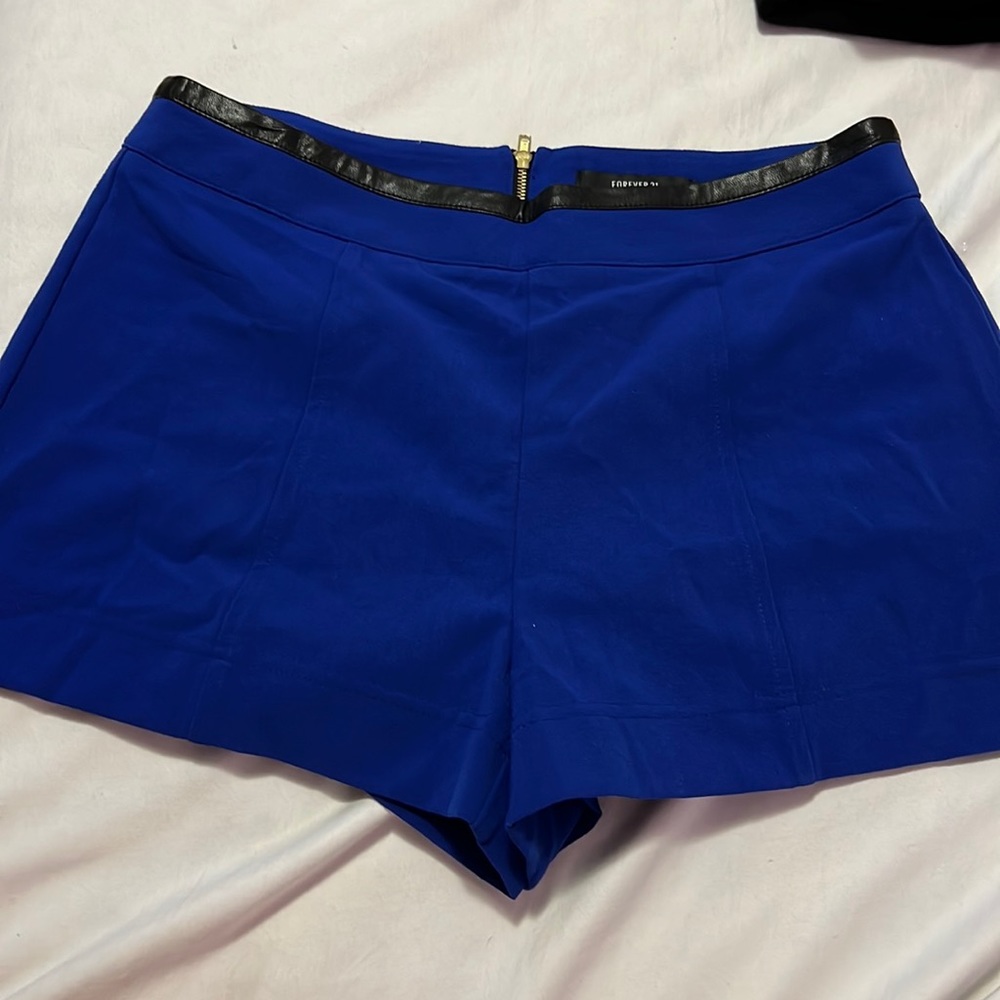 Royal blue shorts